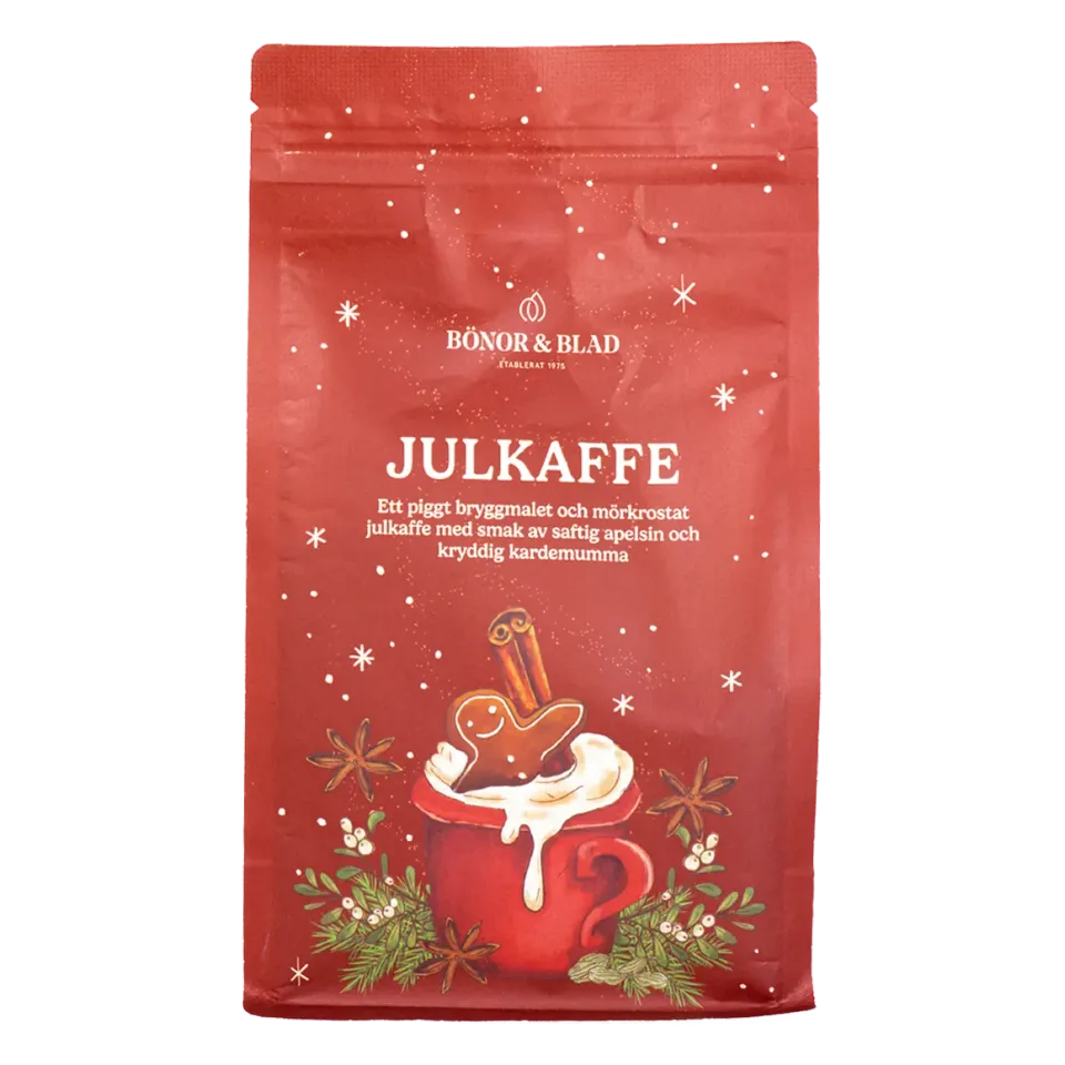 Bönor & Blad Julkaffe smaksatt kaffe 250 g kanel