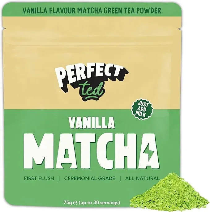 Perfect Ted Vanilj matchapulver mjuk