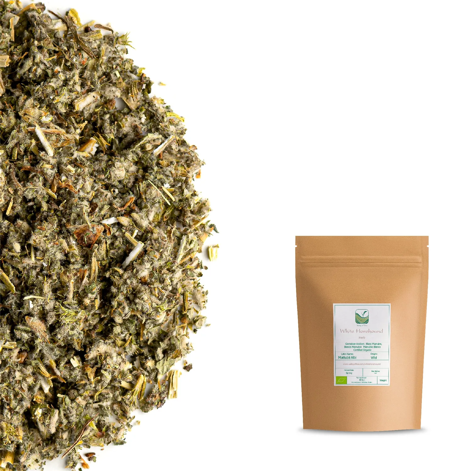 Valley of Tea kransborre örtte 100 g koffeinfri