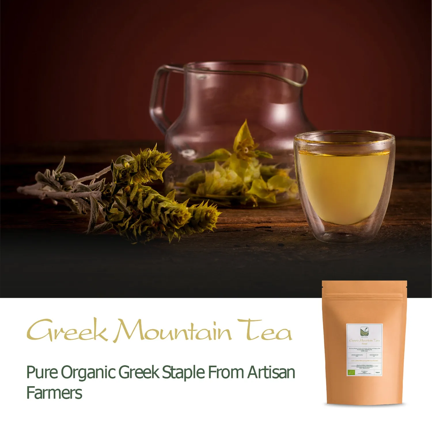 Valley of Tea Grekiskt Bergste örtte 100g
