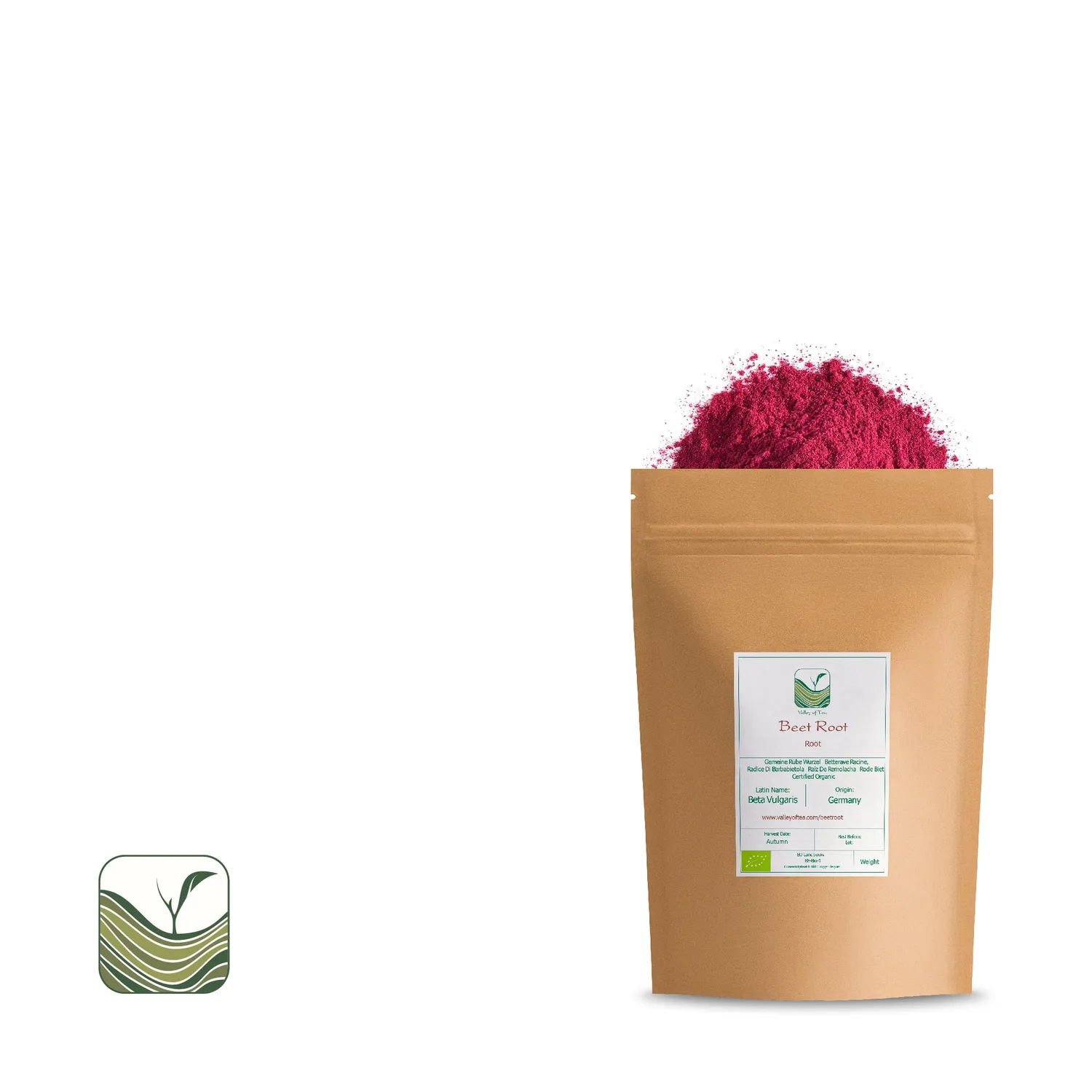 Valley of Tea Rödbetor örtte 100g söt