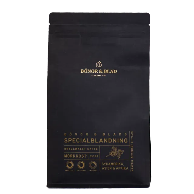 Bönor & Blad Specialblandning kaffe 250 g bryggmalet