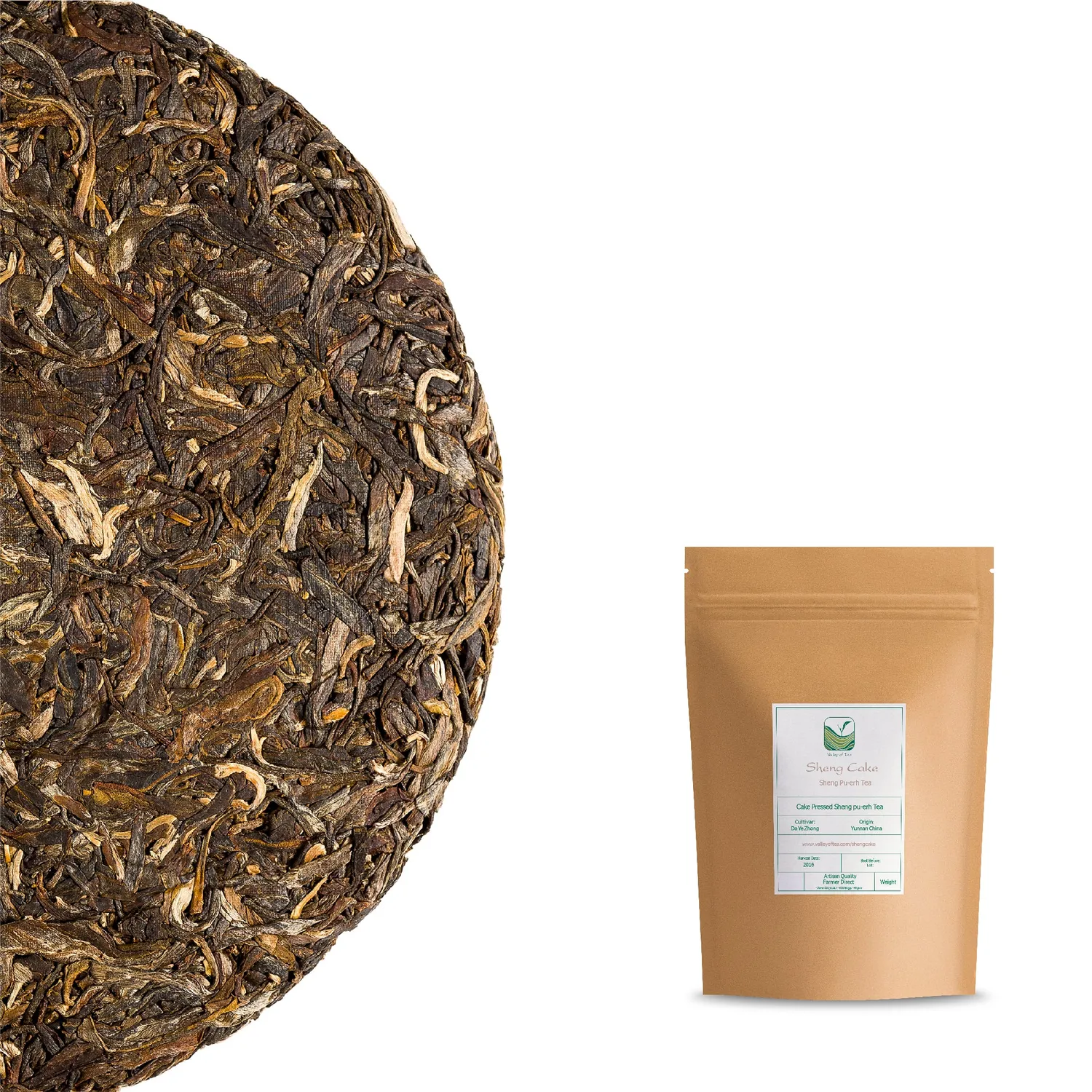Valley of Tea Sheng Tekaka pu-erh te 357g