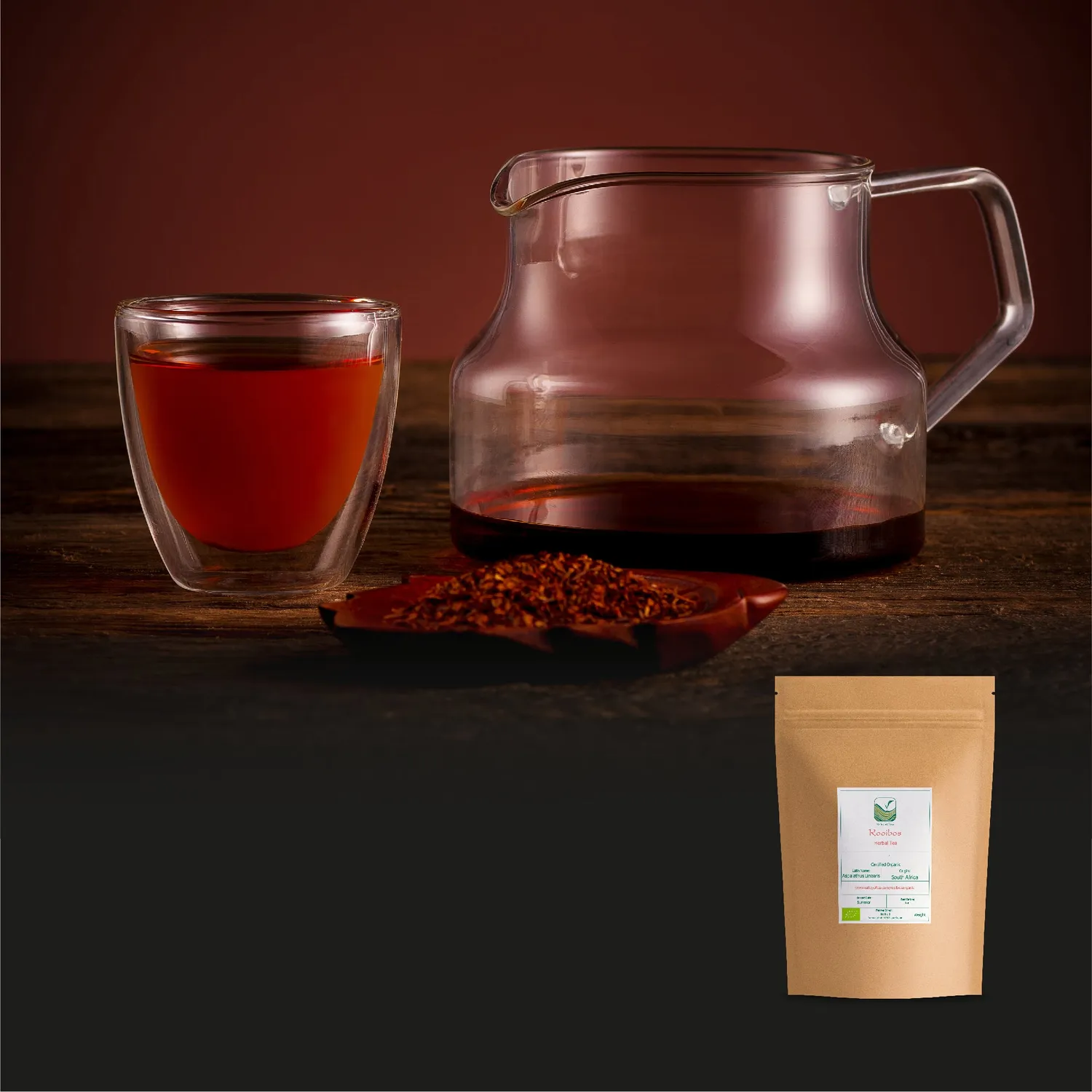 Valley of Tea Rooibos Blad te 100g koffeinfritt