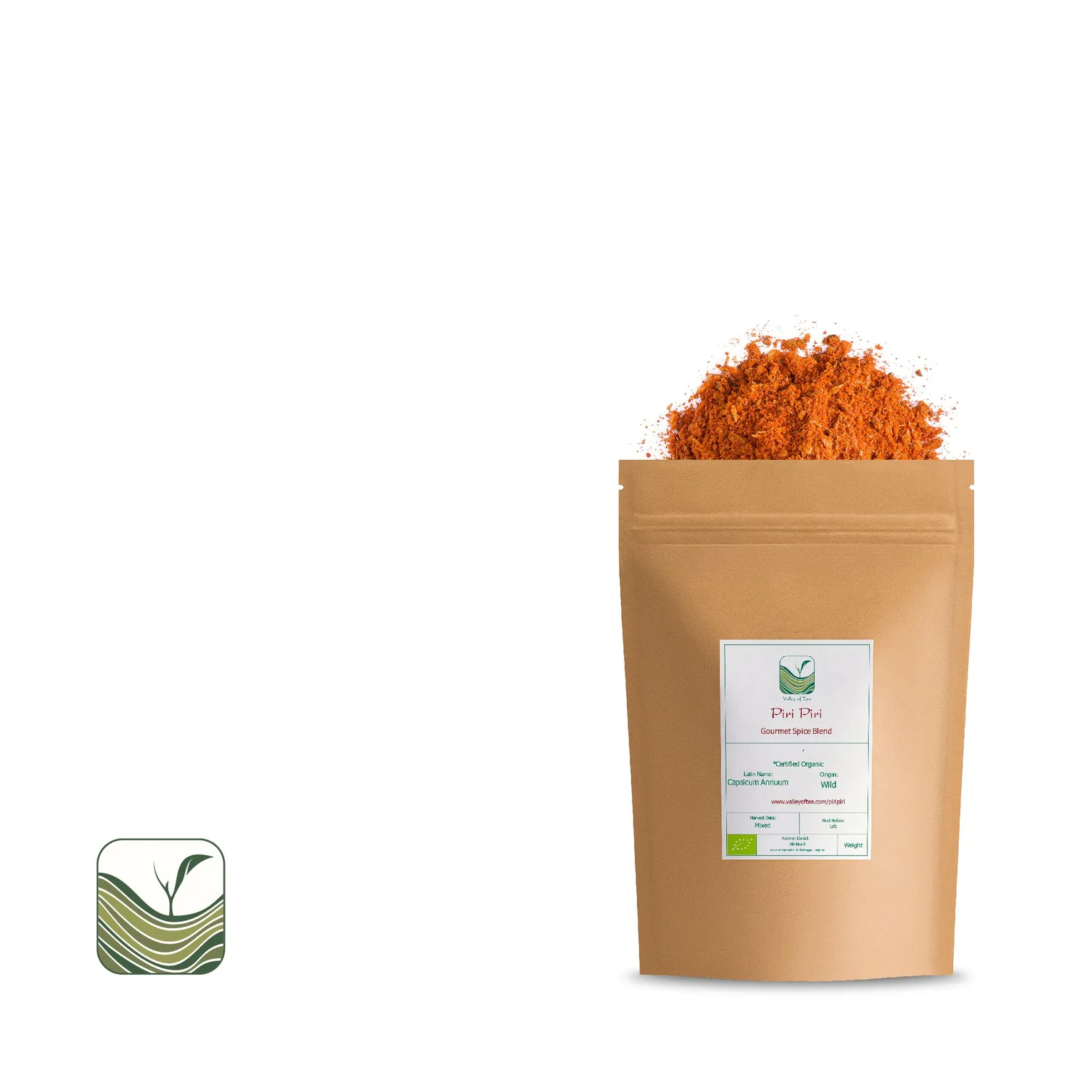 Valley of Tea Piri Piri Kryddmix 100 g stark