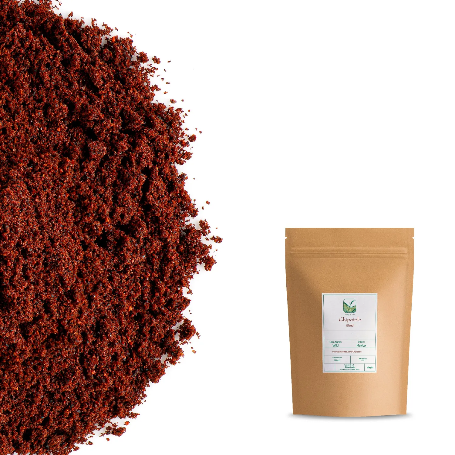 Valley of Tea Chipotle krydda 100g rökt