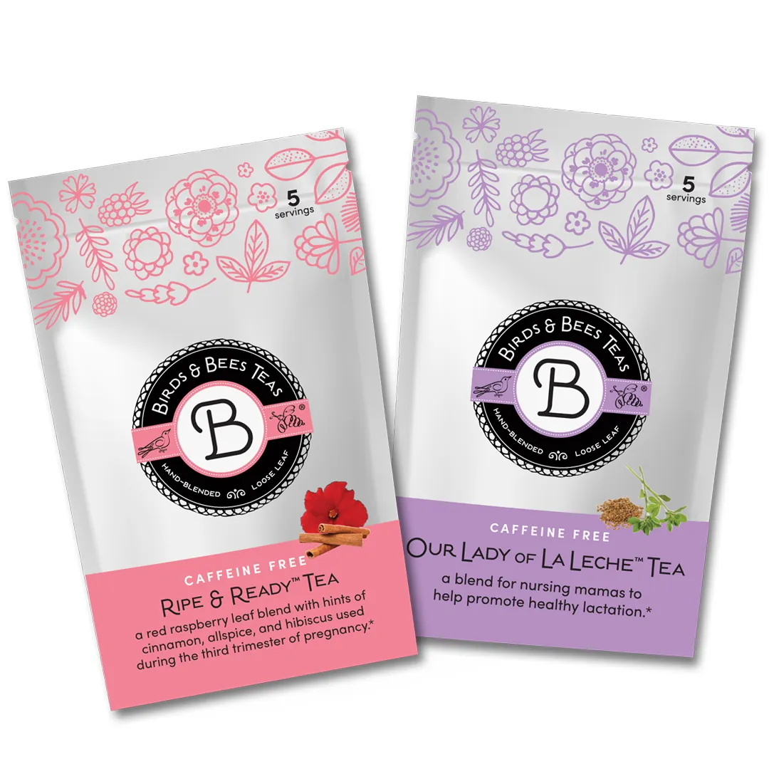 Birds & Bees Trimester örtte första trimestern 2-pack