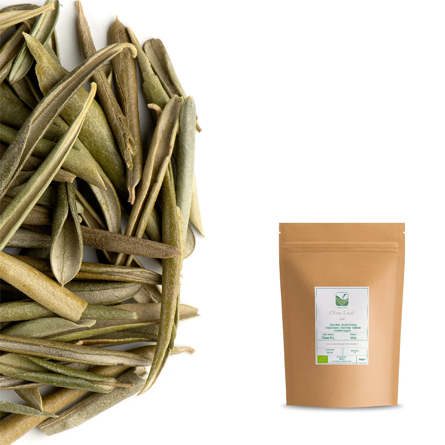 Valley of Tea Olivblad örtte 100g lösvikt besk
