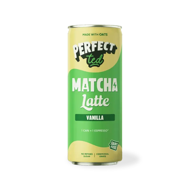 Perfect Ted Vanilla Oat matcha latte 4-pack