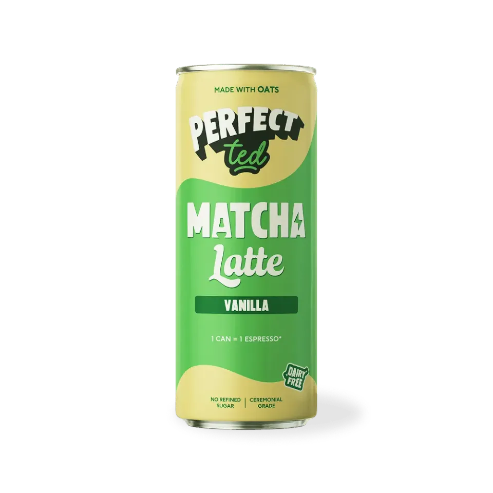 Perfect Ted Vanilla Oat matcha latte 4-pack
