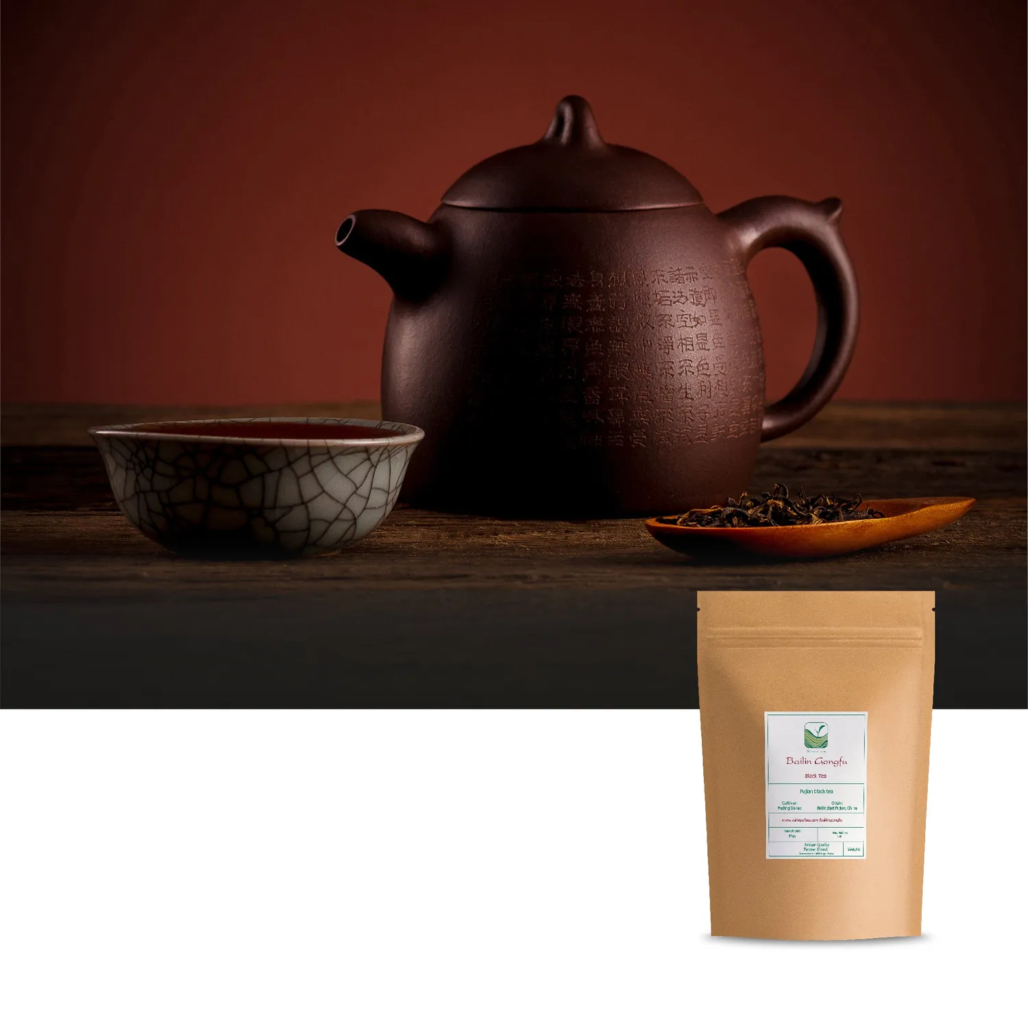 Valley of Tea Bailin Gongfu svart te 50g