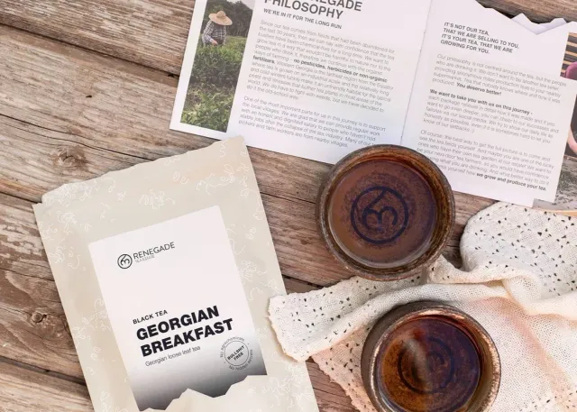 Renegade Tea Estate CG Georgian Breakfast svart te 150 g