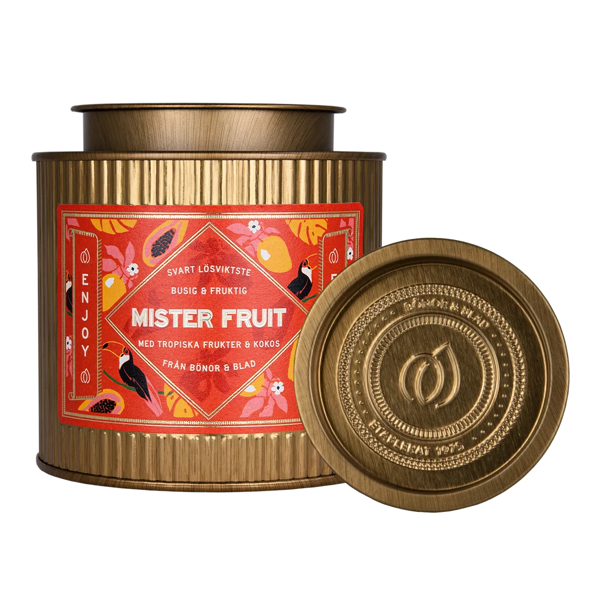 Bönor & Blad Tea Collection Mister Fruit svart te 100 g
