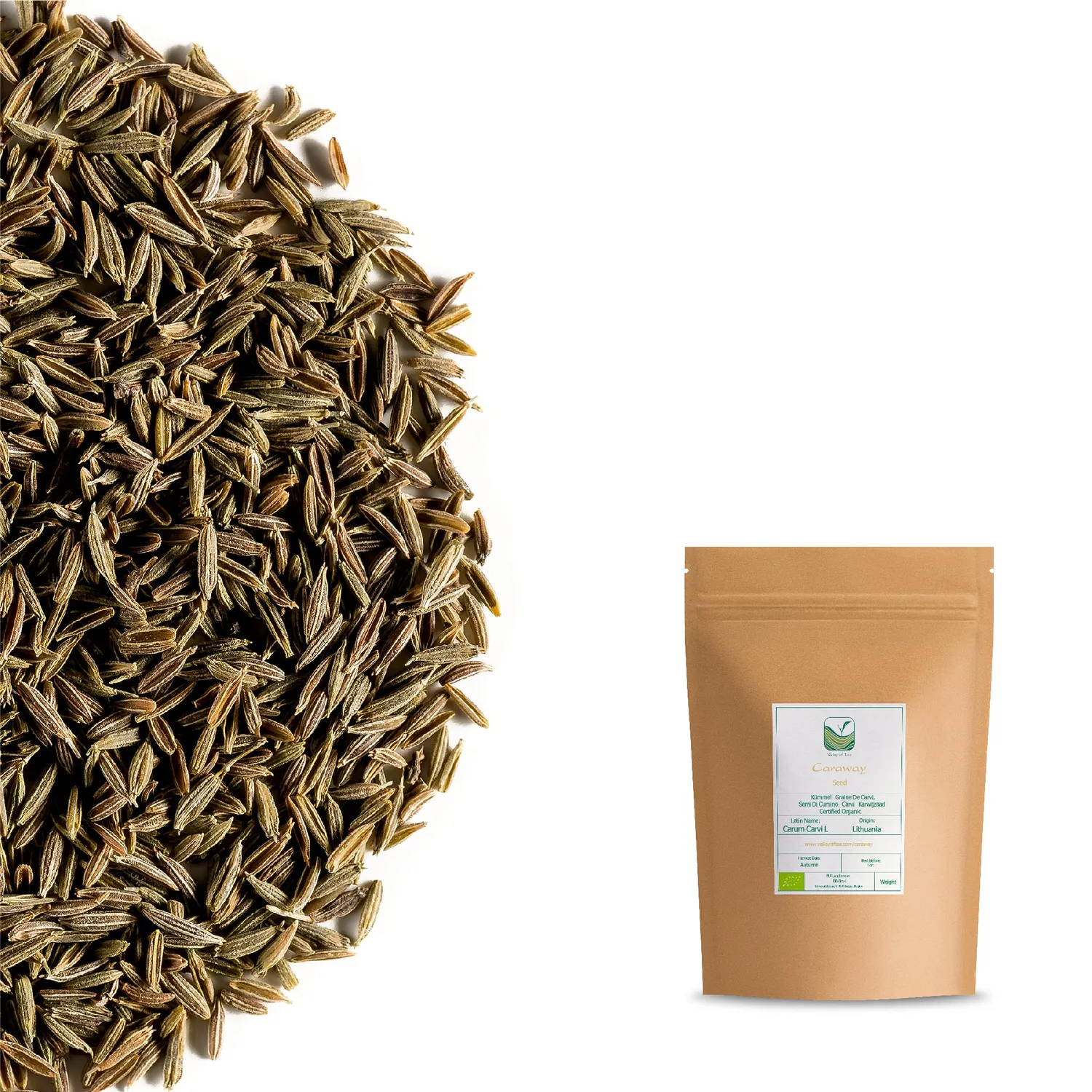 Valley of Tea Kummin hela frön 100g ekologiska